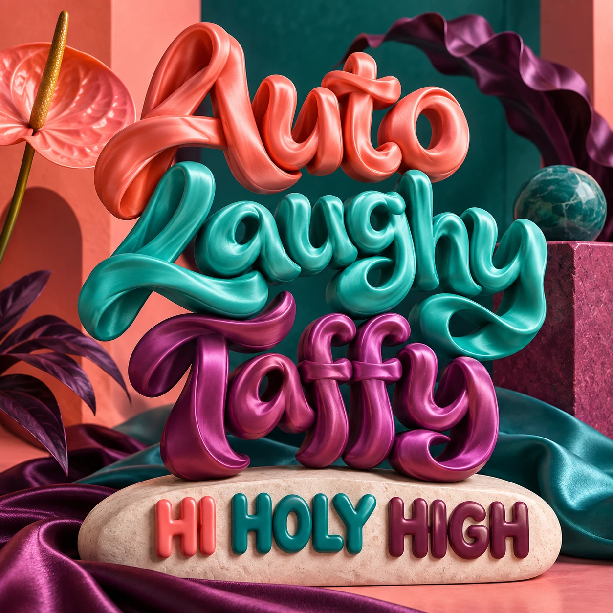 Arte provisional A-S1 · Auto Laughy Taffy