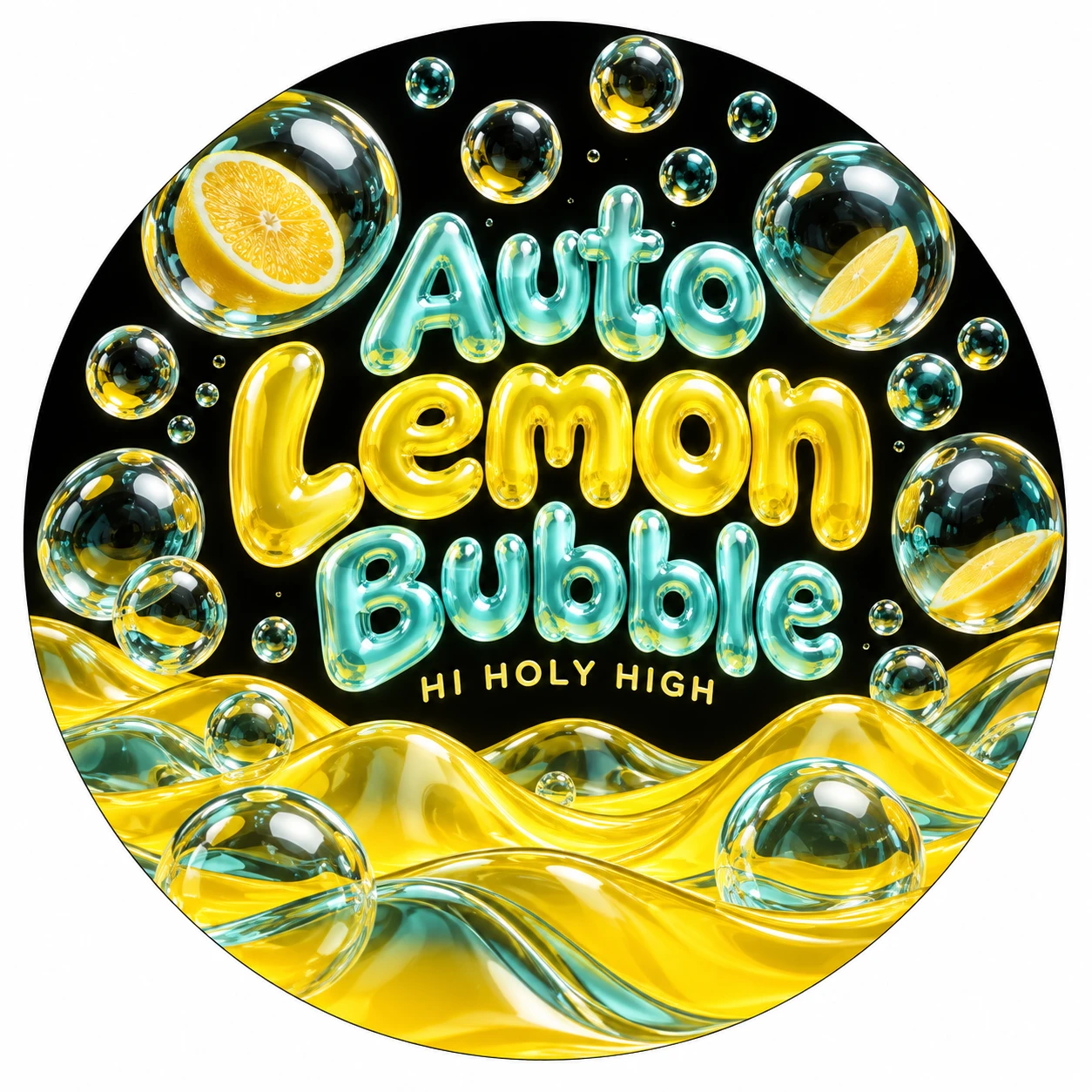 Provisional artwork A-R1 · Auto Lemon Bubble