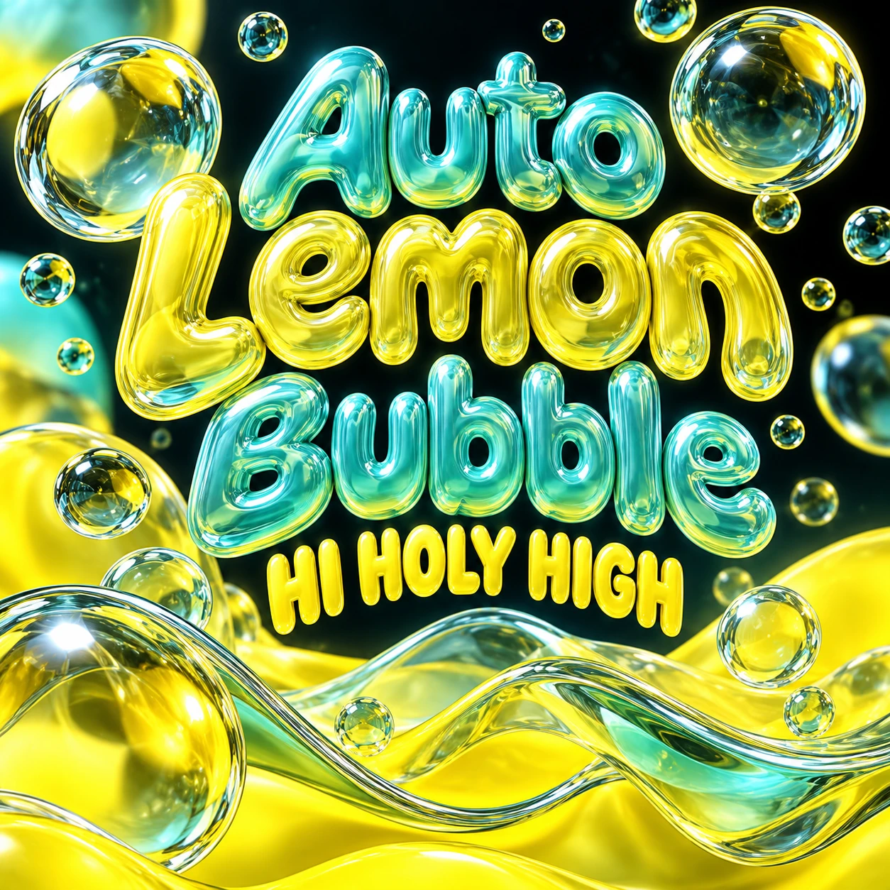 Provisional artwork A-S1 · Auto Lemon Bubble