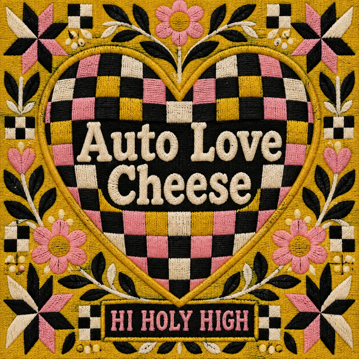 Arte provisional A-S1 · Auto Love Cheese