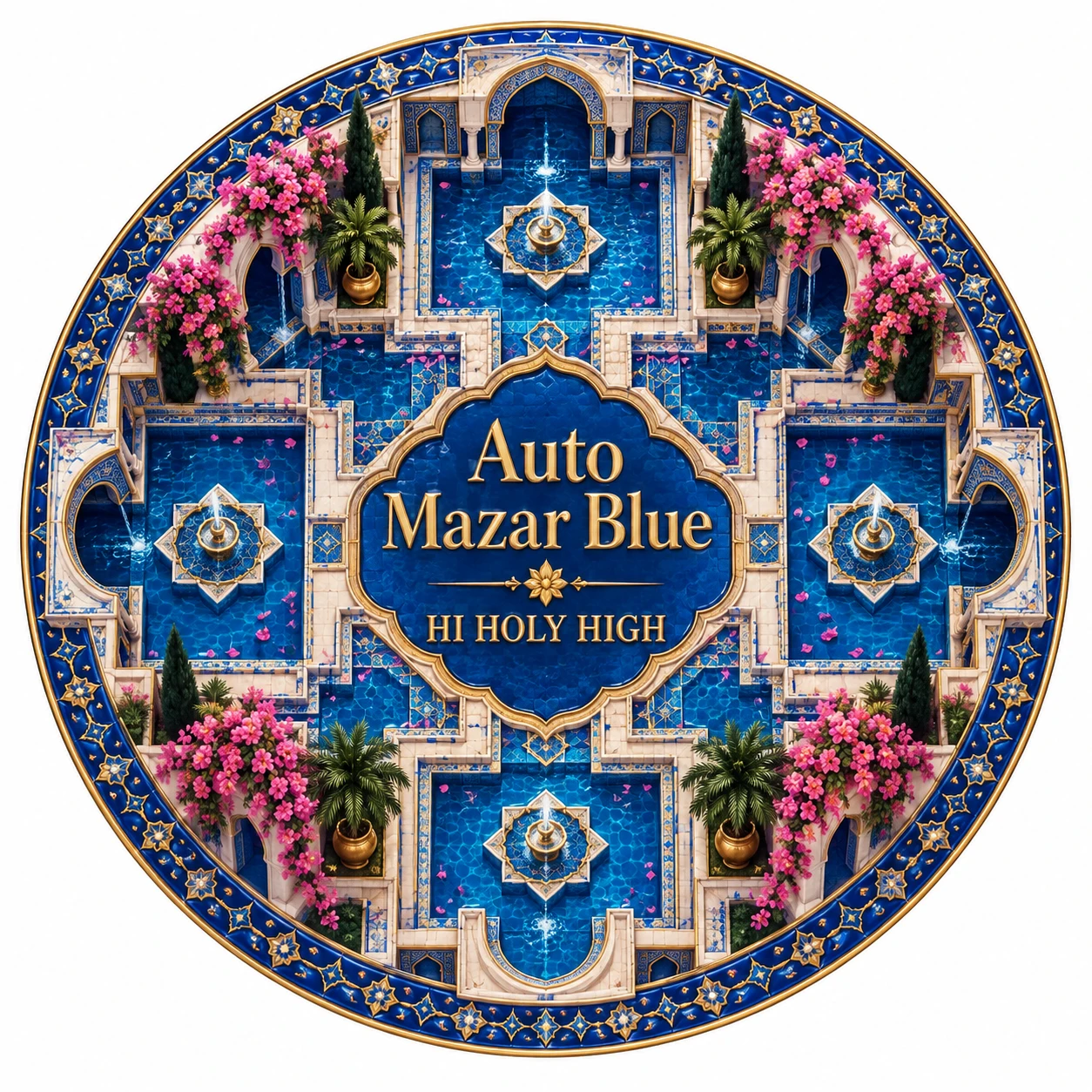 Arte provisional A-R1 · Auto Mazar Blue