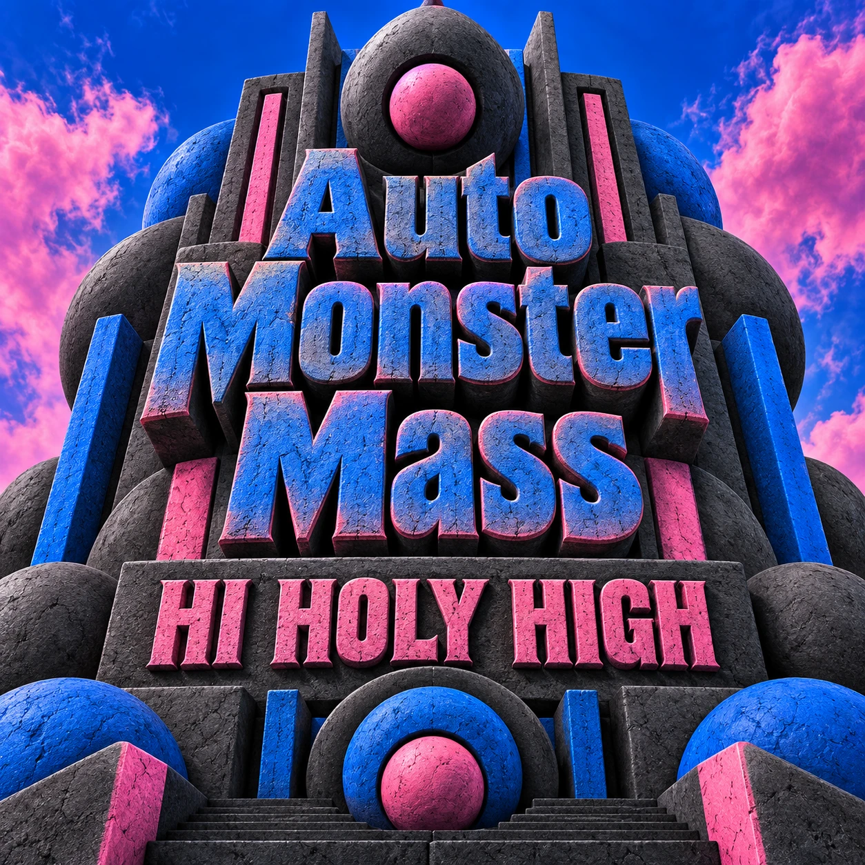 Arte provisional A-S1 · Auto Monster Mass