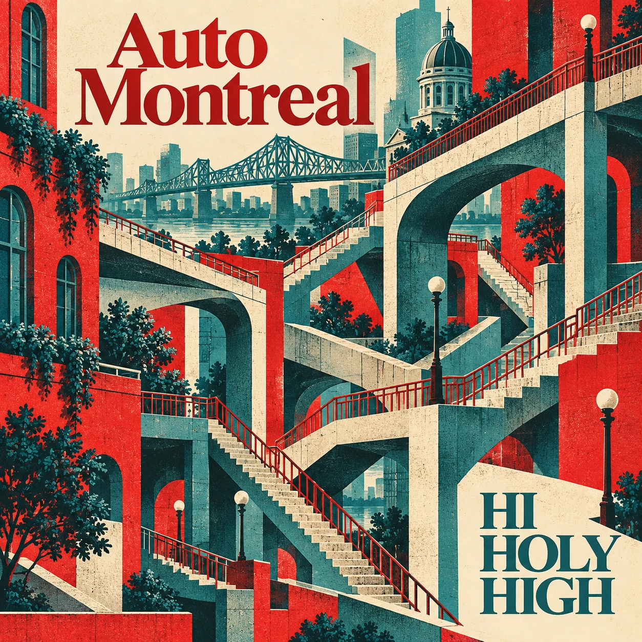 Arte provisional A-S1 · Auto Montreal