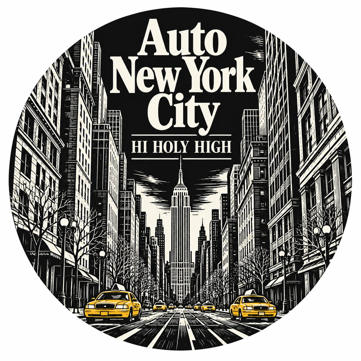 Vorläufiger Entwurf A-R1 · Auto New York City