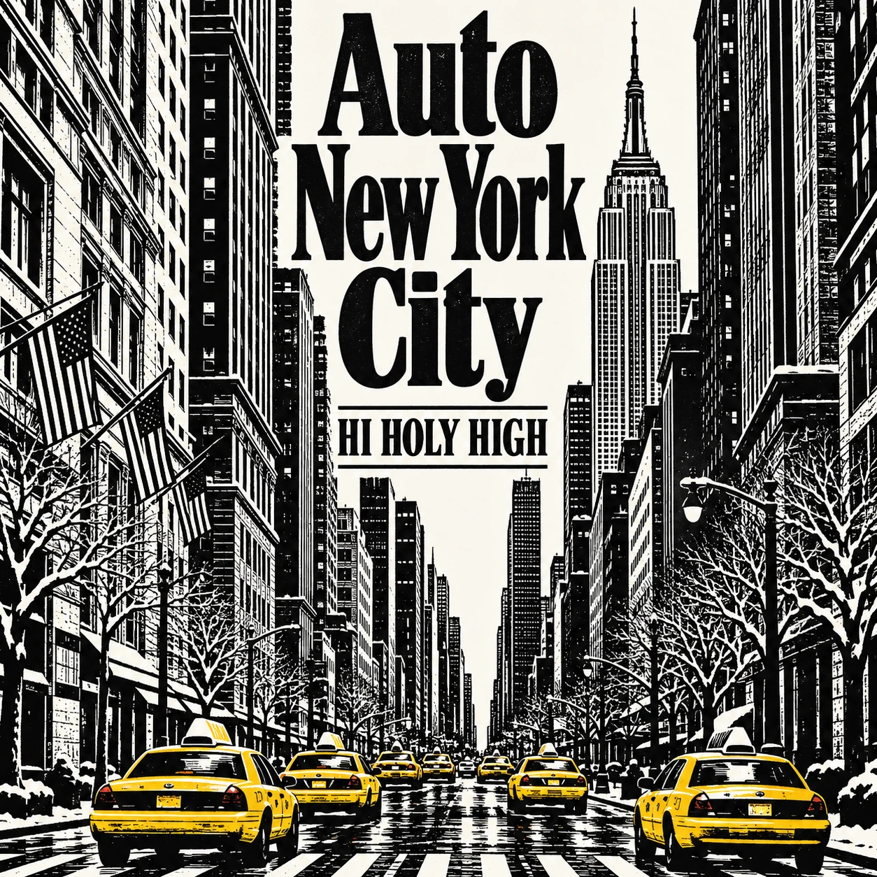 Vorläufiger Entwurf A-S1 · Auto New York City