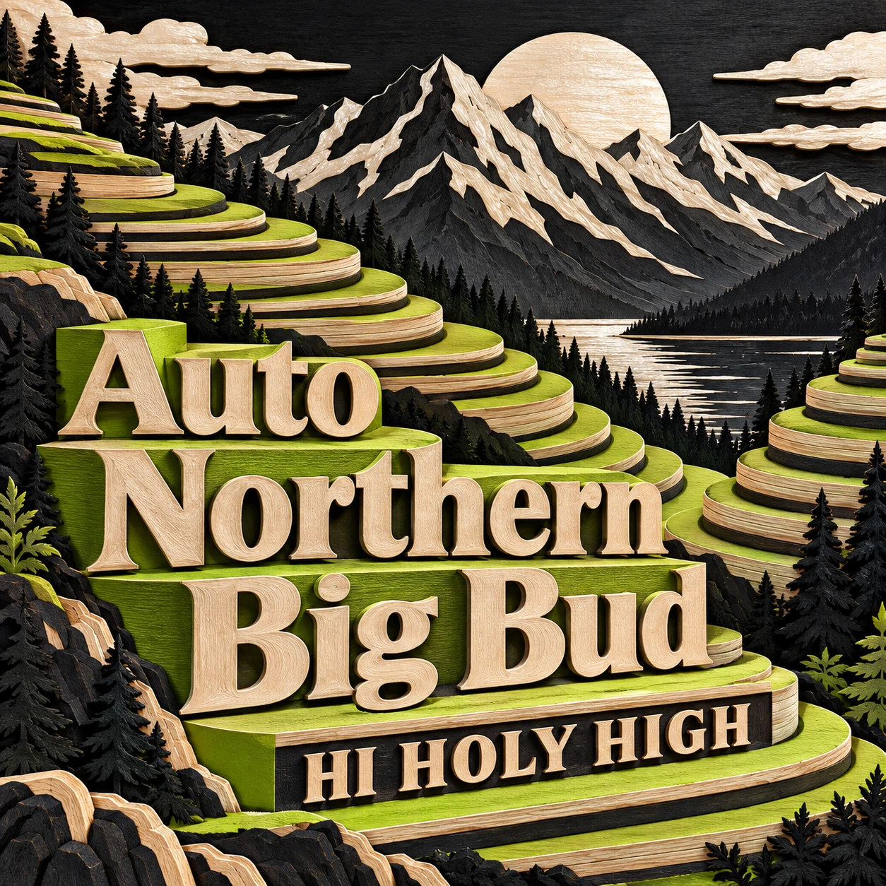 Arte provisional A-S1 · Auto Northern Big Bud