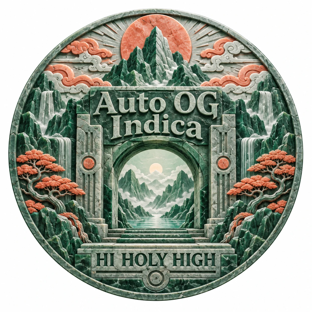 Arte provisional A-R1 · Auto OG Indica