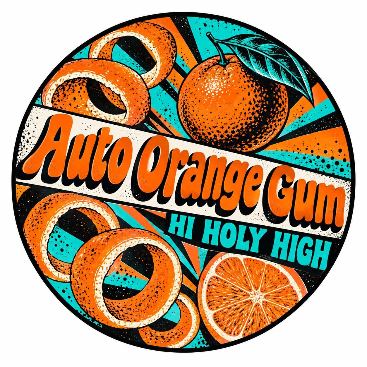 Arte provisional A-R1 · Auto Orange Gum