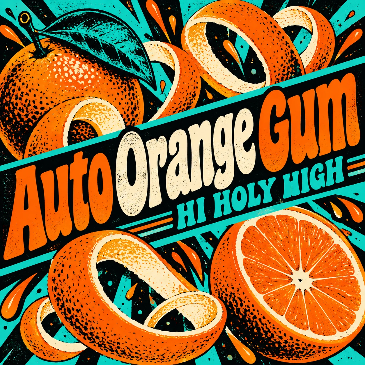 Arte provisional A-S1 · Auto Orange Gum