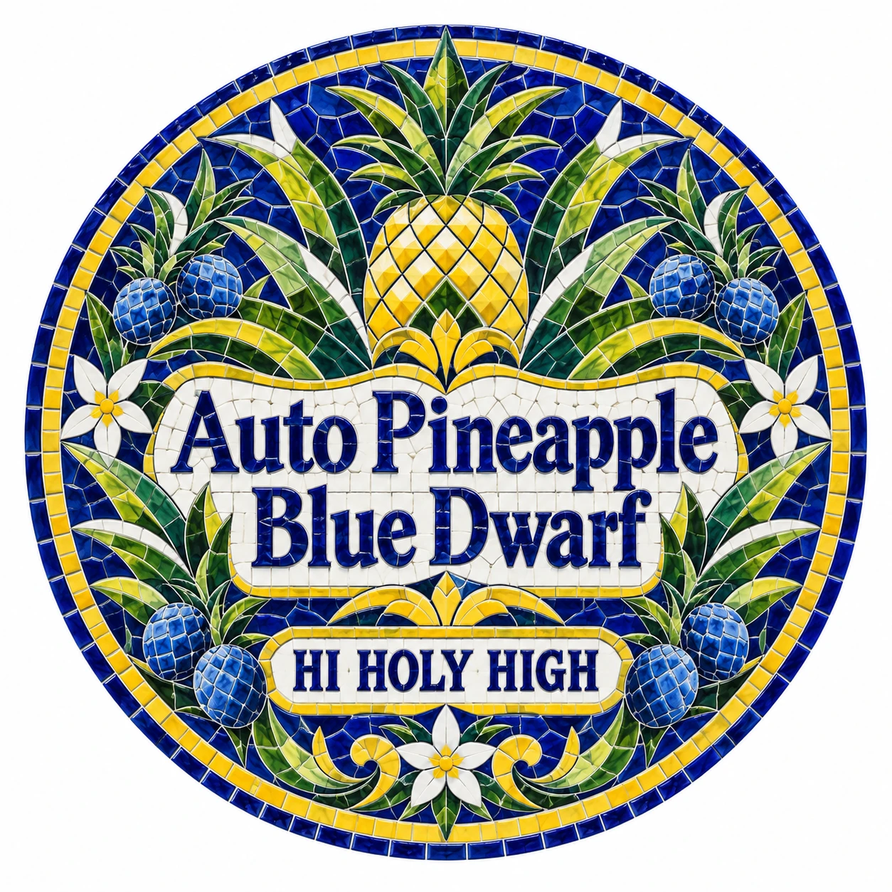Vorläufiger Entwurf A-R1 · Auto Pineapple Blue Dwarf