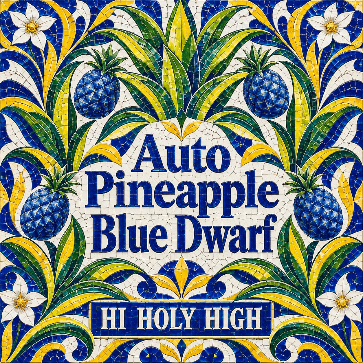Vorläufiger Entwurf A-S1 · Auto Pineapple Blue Dwarf