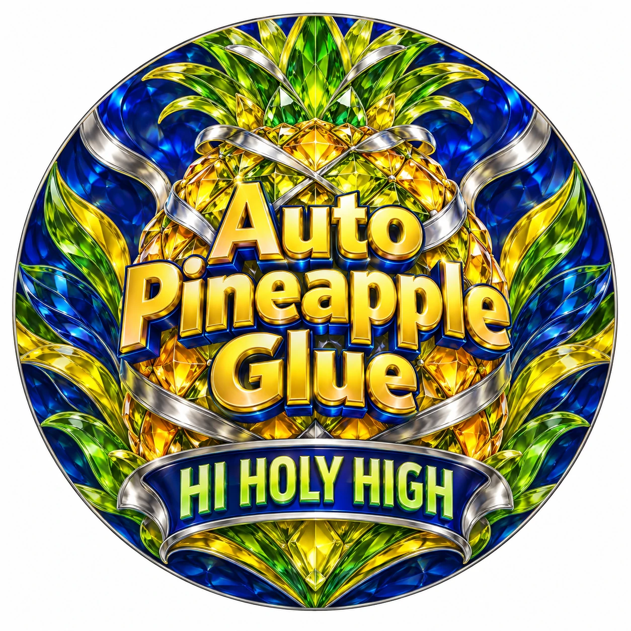 Arte provisional A-R1 · Auto Pineapple Glue