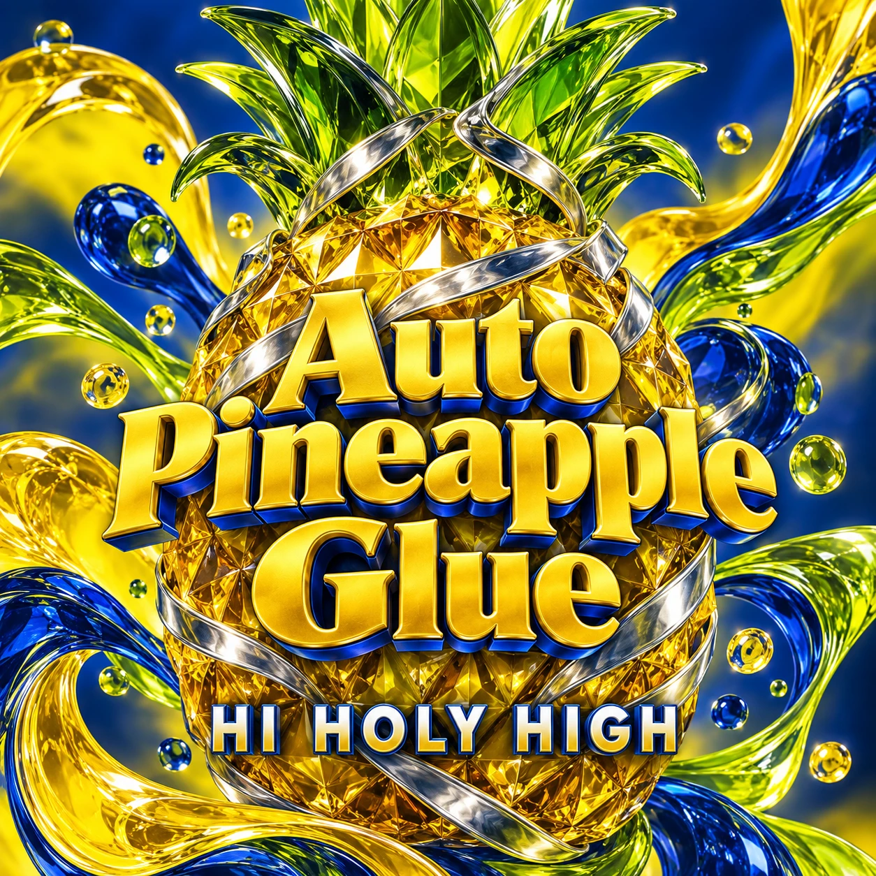 Arte provisional A-S1 · Auto Pineapple Glue