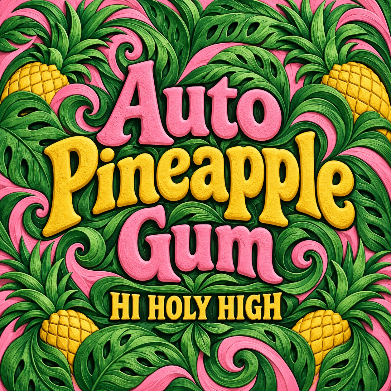 Arte provisional A-S1 · Auto Pineapple Gum