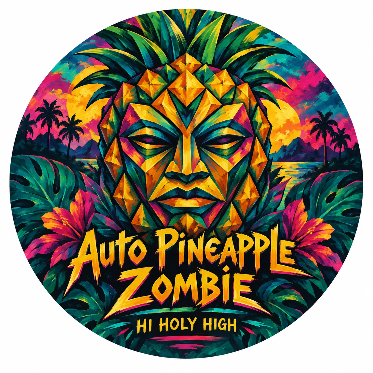Arte provisional A-R1 · Auto Pineapple Zombie