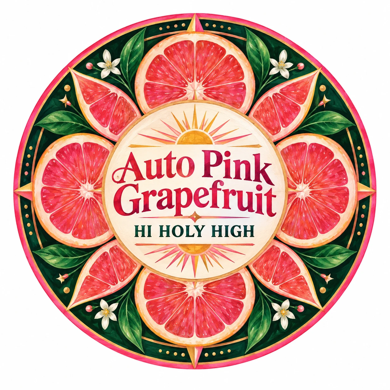 Provisional artwork A-R1 · Auto Pink Grapefruit