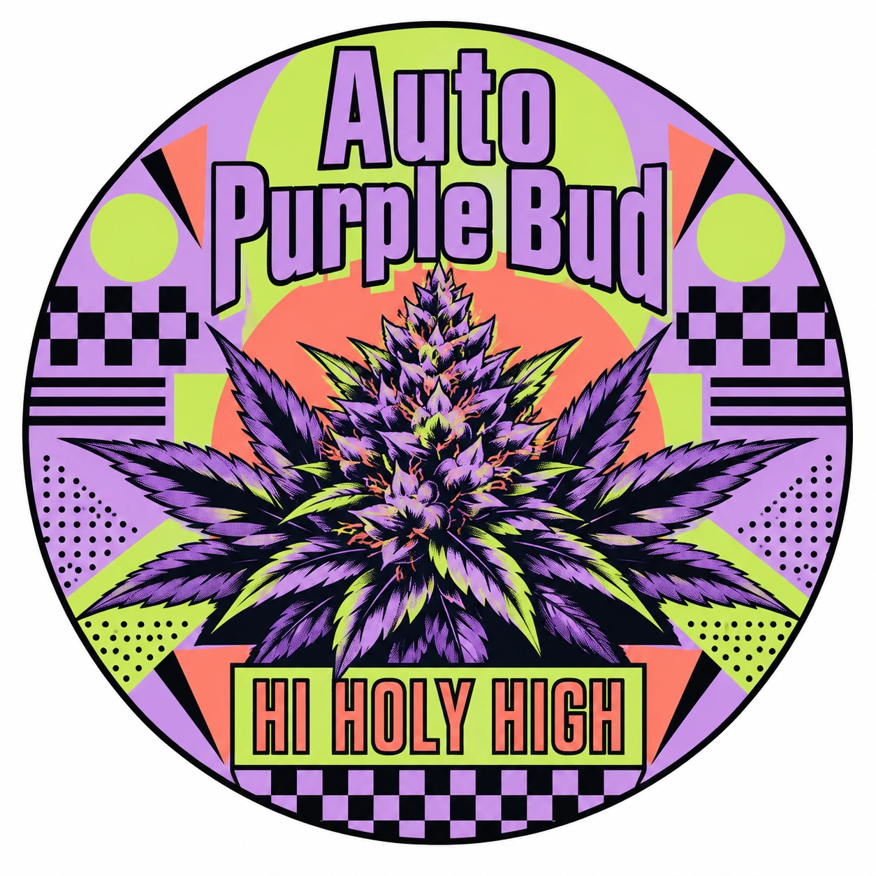 Arte provisional A-R1 · Auto Purple Bud