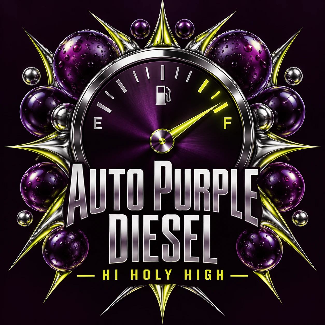 Arte provisional A-S1 · Auto Purple Diesel