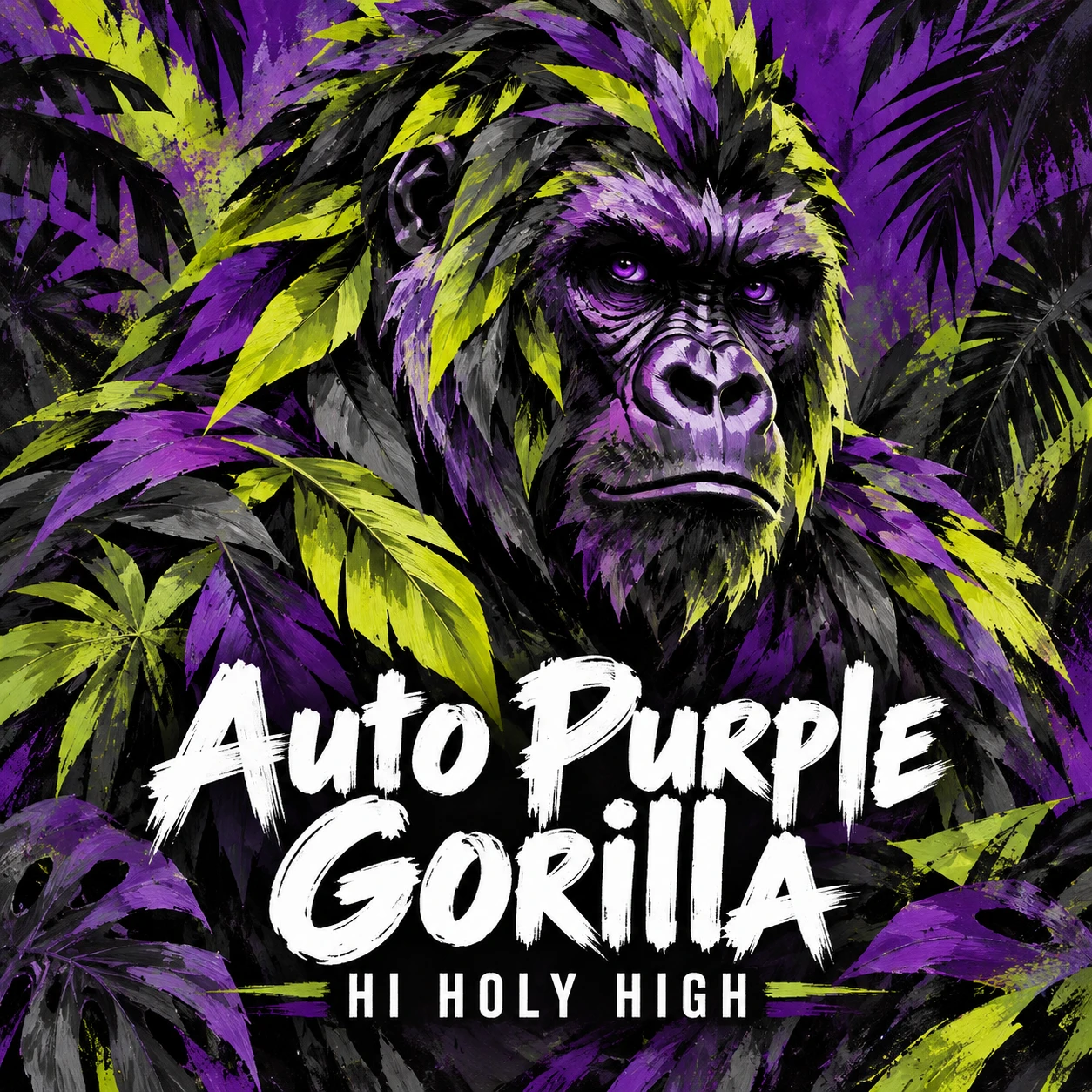 Arte provisional A-S1 · Auto Purple Gorilla