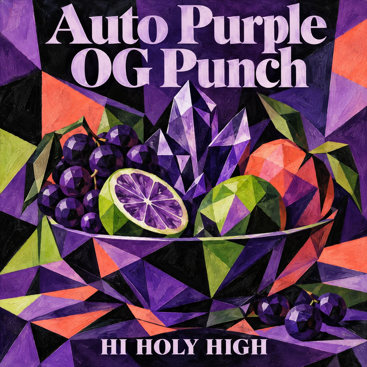Arte provisional A-S1 · Auto Purple OG Punch
