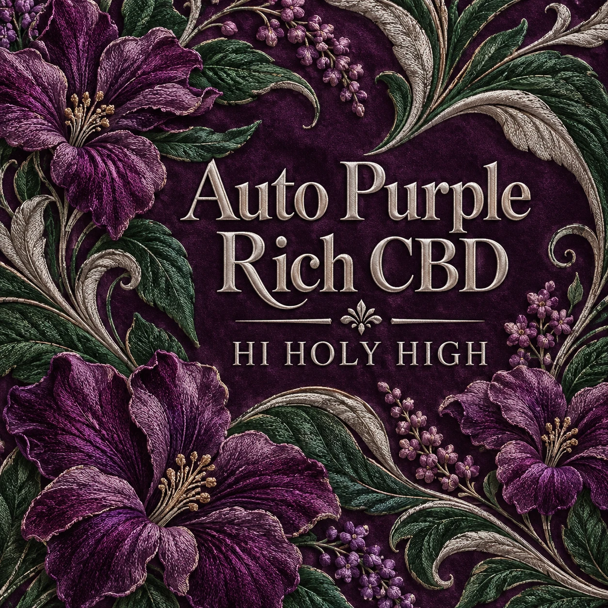 Arte provisional A-S1 · Auto Purple Rich CBD