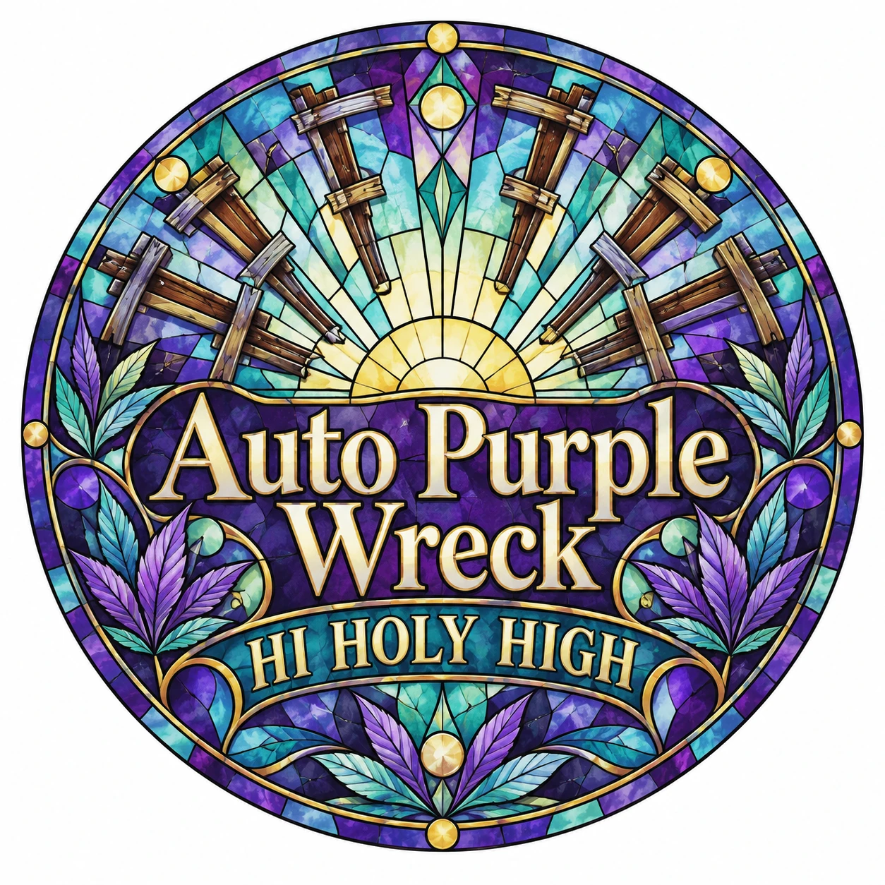 Provisional artwork A-R1 · Auto Purple Wreck
