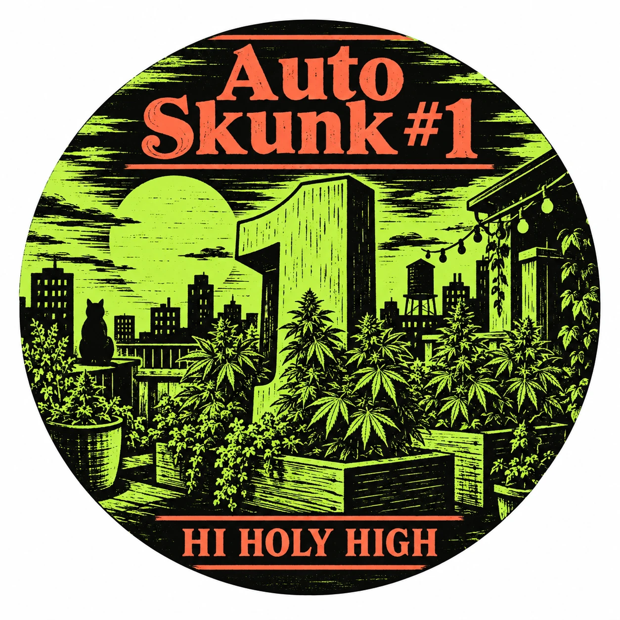 Arte provisional A-R1 · Auto Skunk #1