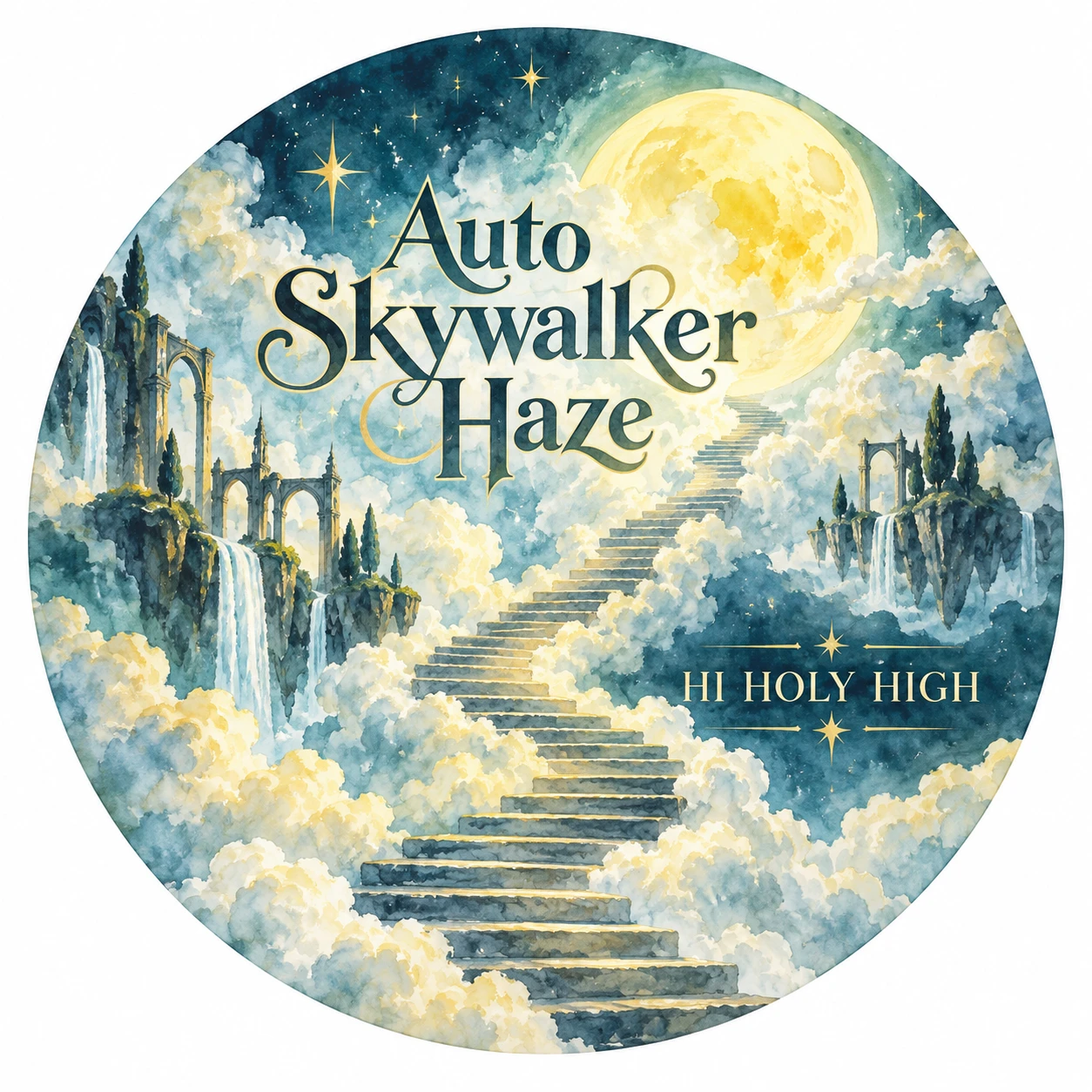 Arte provisional A-R1 · Auto Skywalker Haze