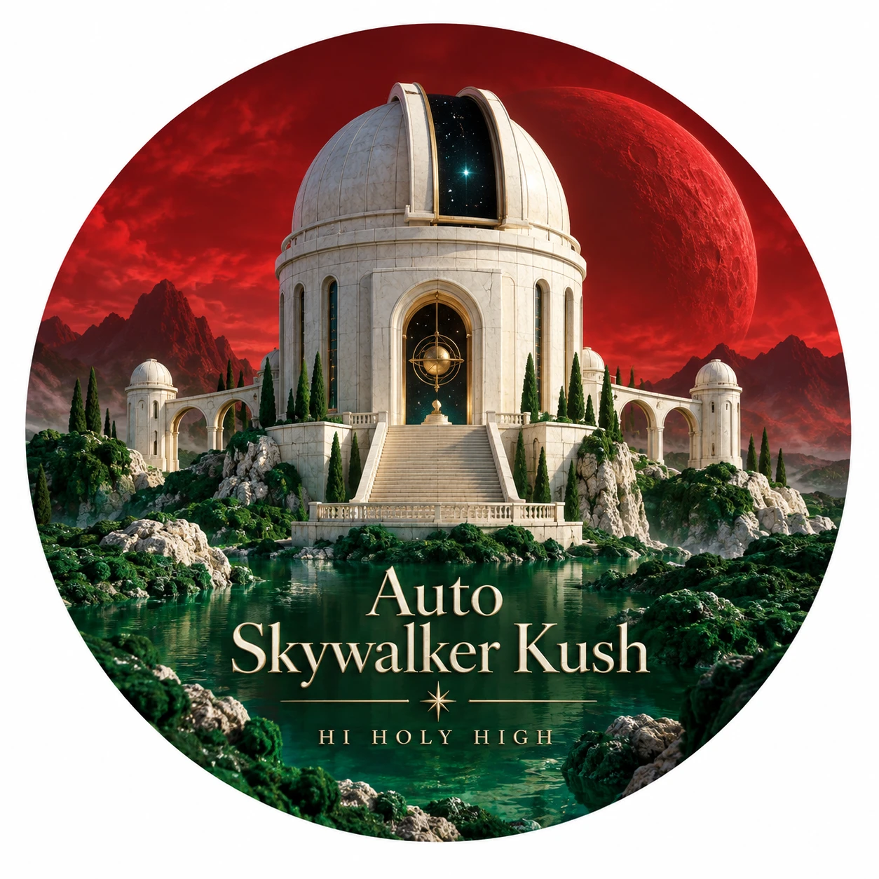 Arte provisional A-R1 · Auto Skywalker Kush