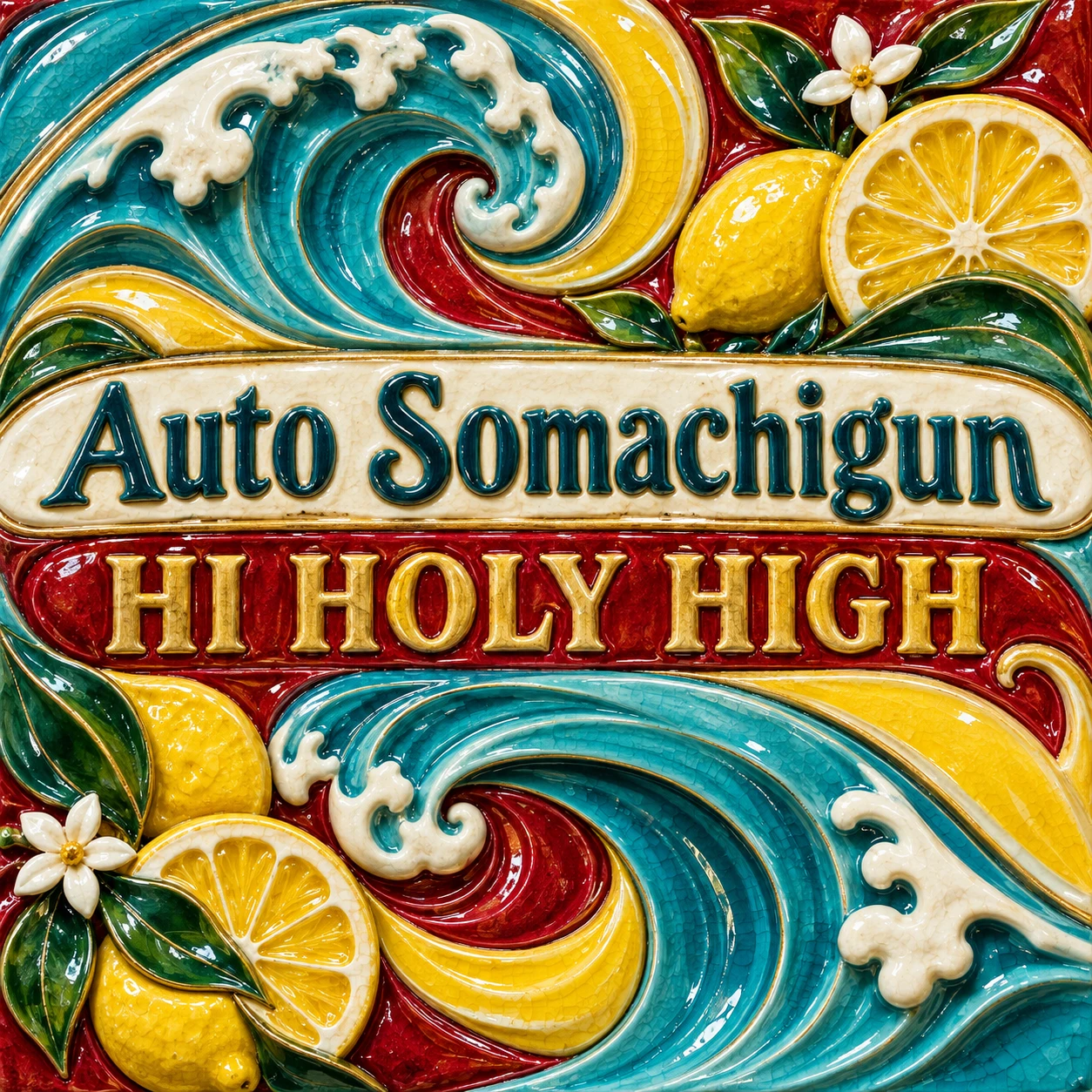 Arte provisional A-S1 · Auto Somachigun