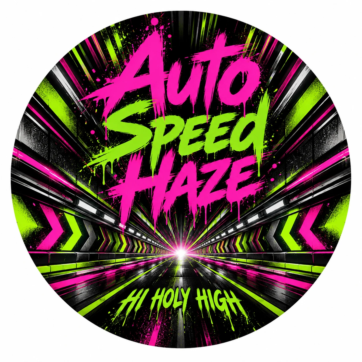 Arte provisional A-R1 · Auto Speed Haze
