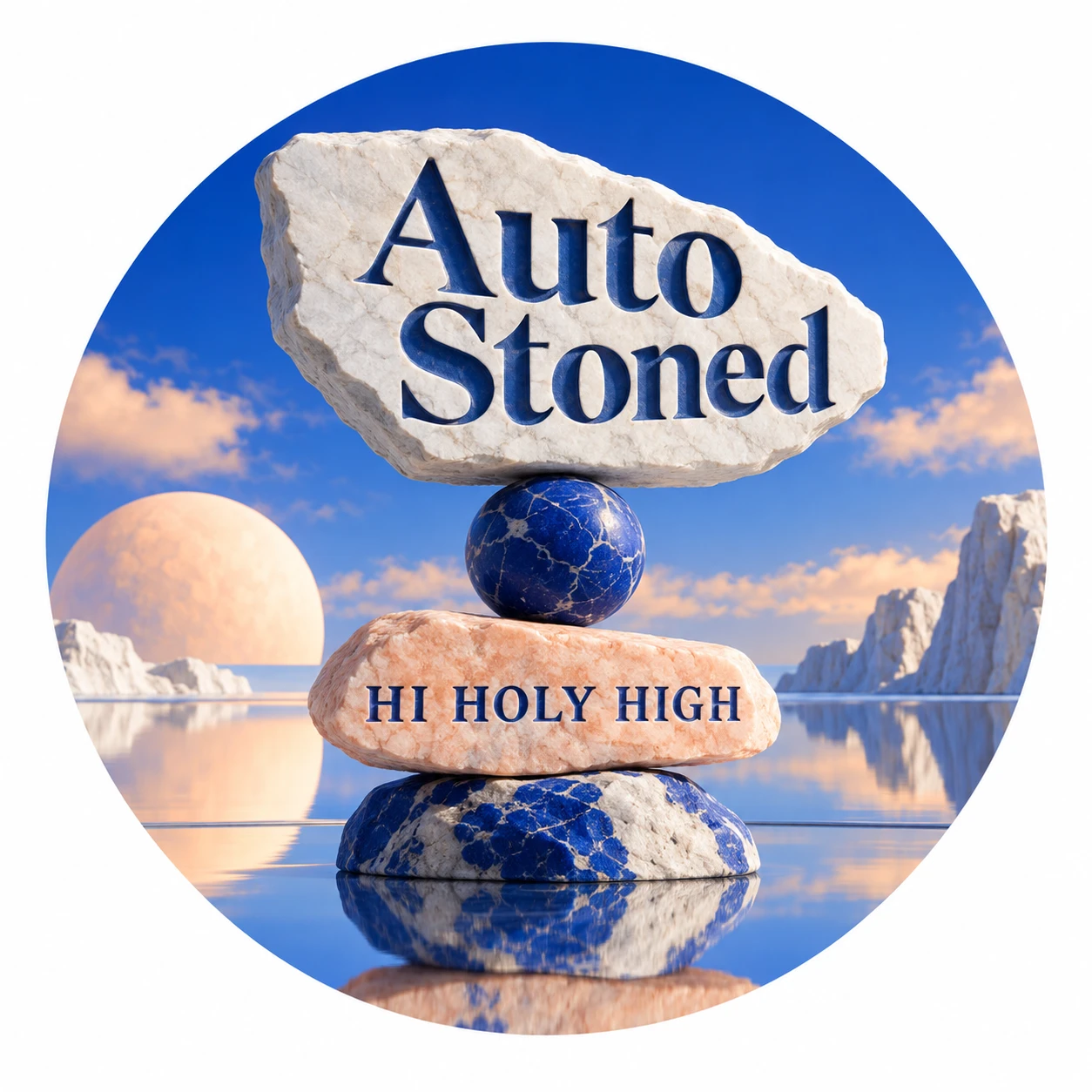 Arte provisional A-R1 · Auto Stoned