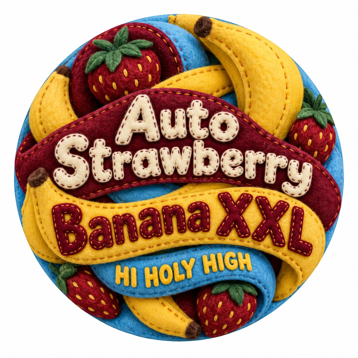 Arte provisional A-R1 · Auto Strawberry Banana XXL