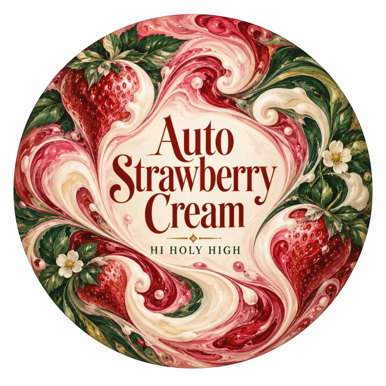 Arte provisional A-R1 · Auto Strawberry Cream