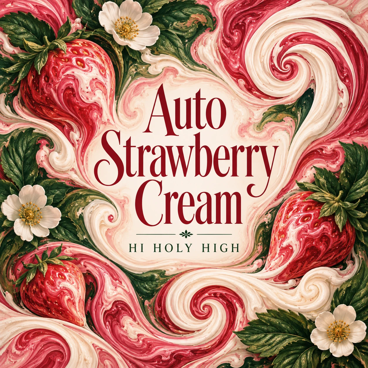 Arte provisional A-S1 · Auto Strawberry Cream