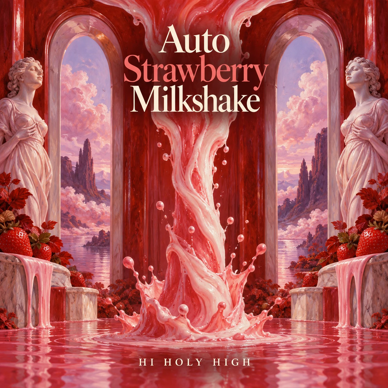 Arte provisional A-S1 · Auto Strawberry Milkshake