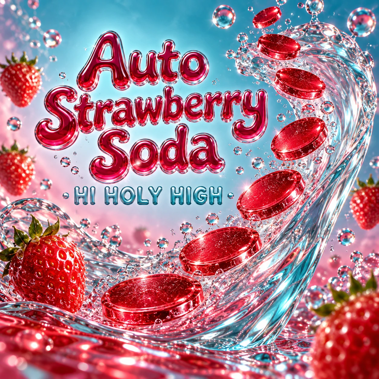 Arte provisional A-S1 · Auto Strawberry Soda