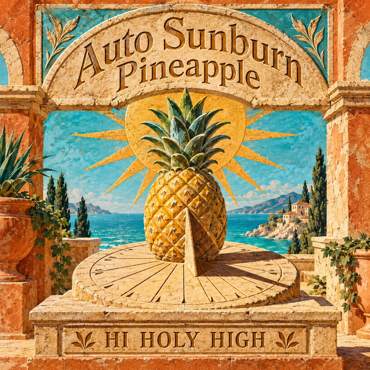 Vorläufiger Entwurf A-S1 · Auto Sunburn Pineapple