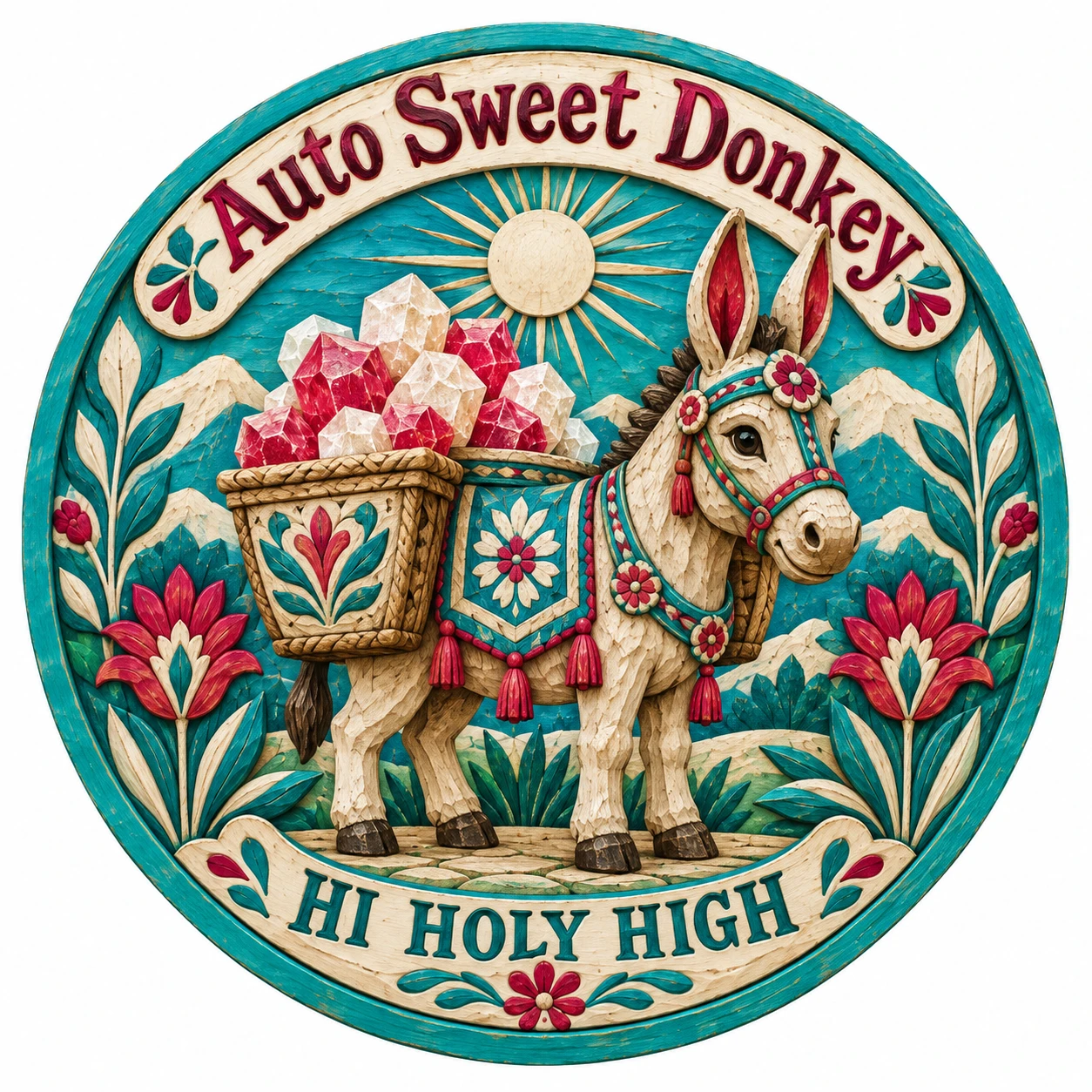 Arte provisional A-R1 · Auto Sweet Donkey