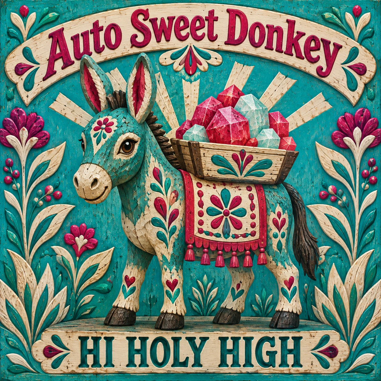 Arte provisional A-S1 · Auto Sweet Donkey