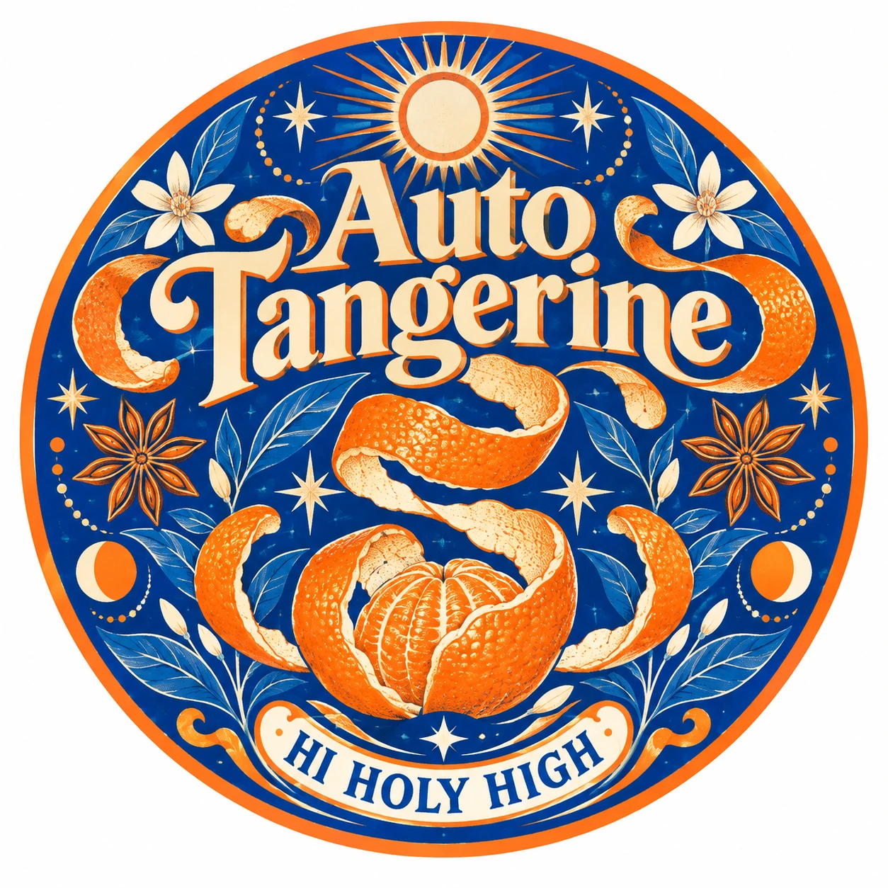 Arte provisional A-R1 · Auto Tangerine