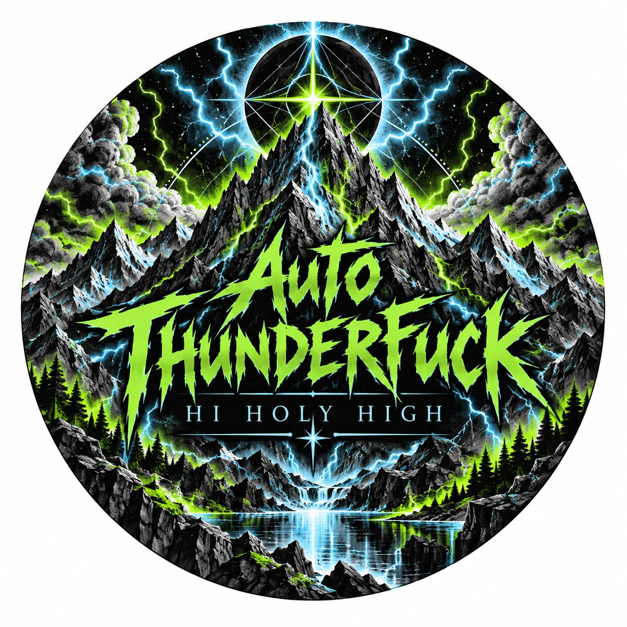 Arte provisional A-R1 · Auto Thunderfuck