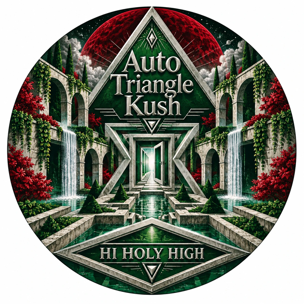 Arte provisional A-R1 · Auto Triangle Kush