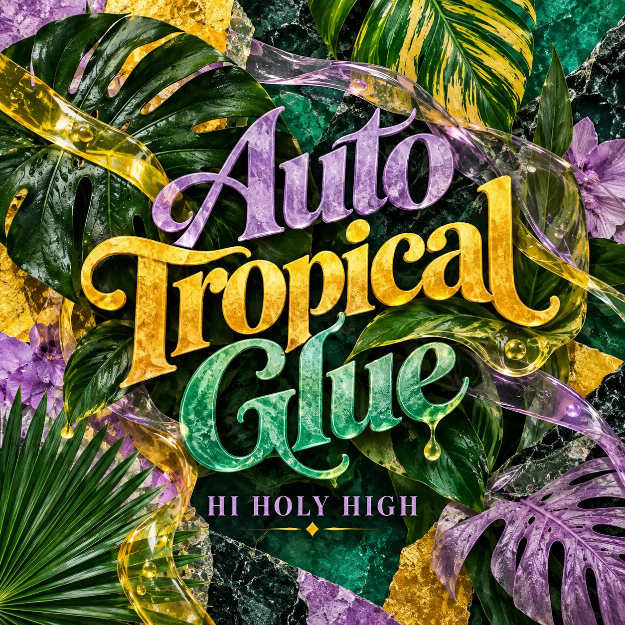 Arte provisional A-S1 · Auto Tropical Glue