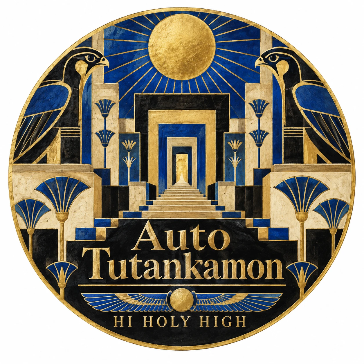 Arte provisional A-R1 · Auto Tutankamon