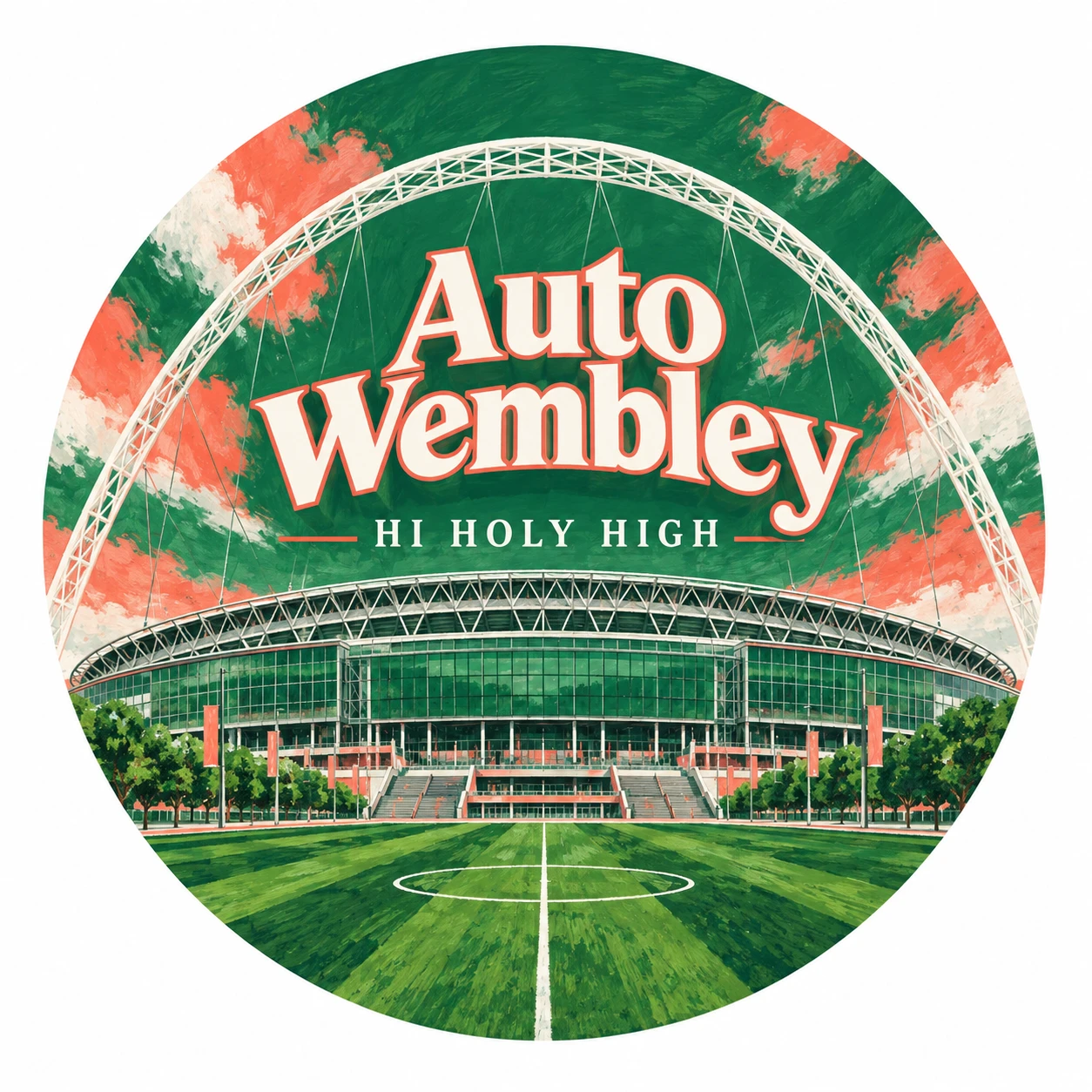 Arte provisional A-R1 · Auto Wembley