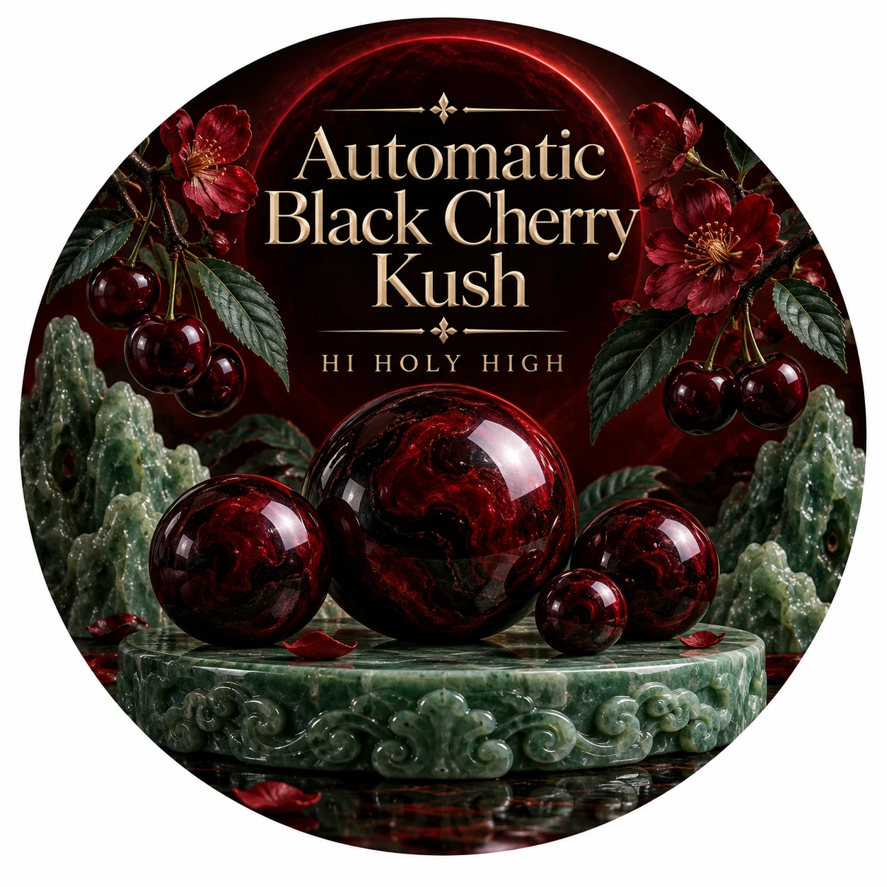Arte provisional A-R1 · Automatic Black Cherry Kush