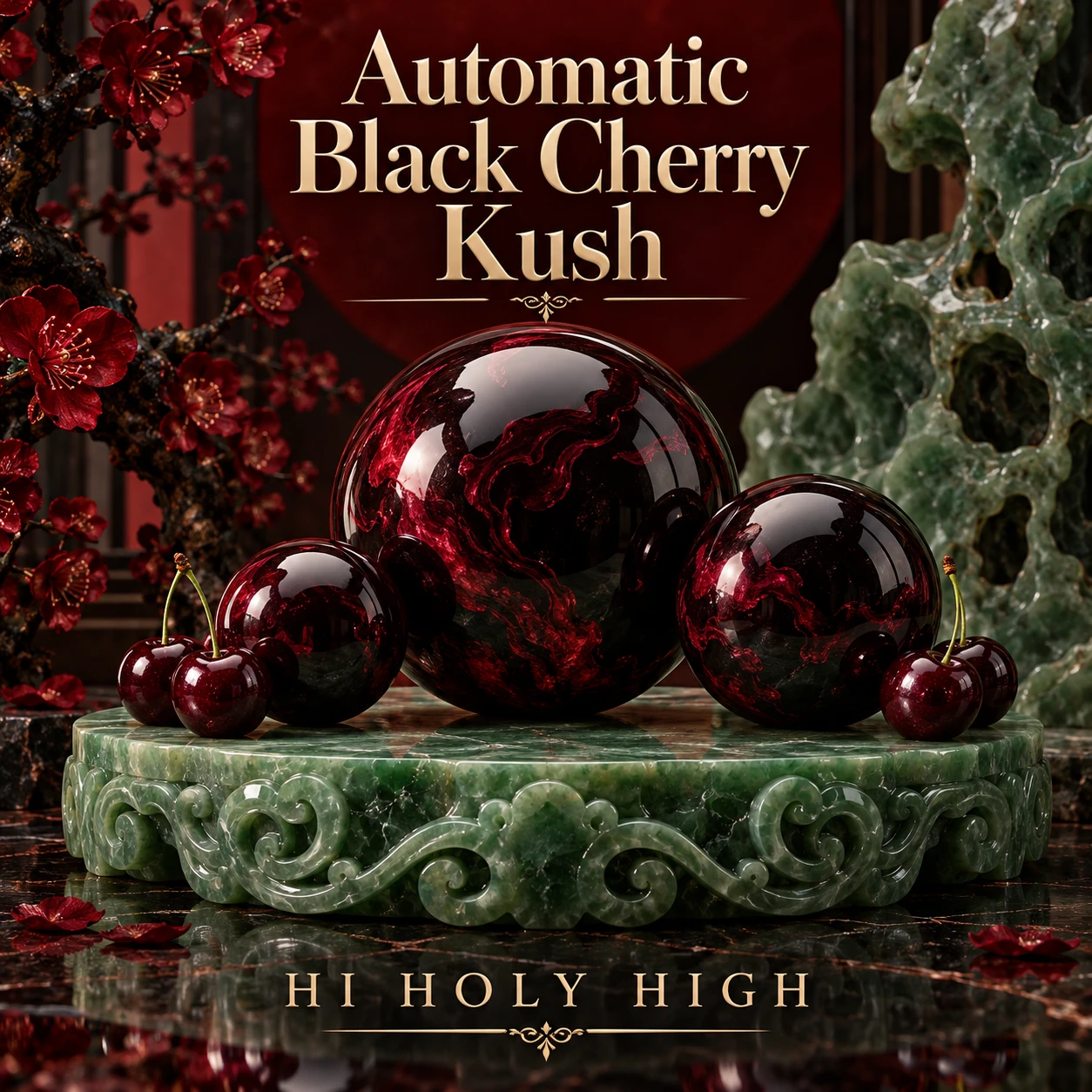 Arte provisional A-S1 · Automatic Black Cherry Kush