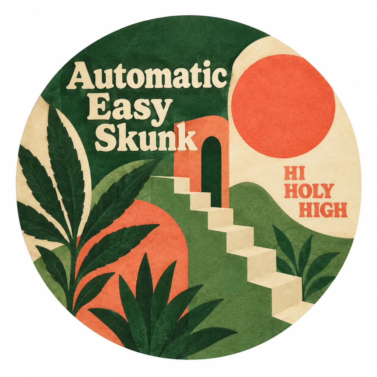 Arte provisional A-R1 · Automatic Easy Skunk