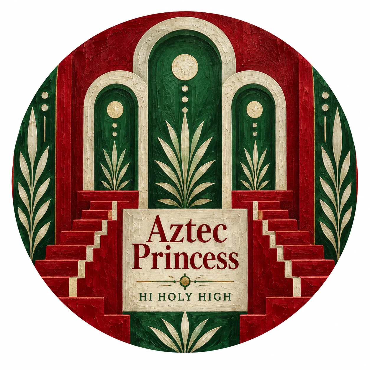 Arte provisional A-R1 · Aztec Princess